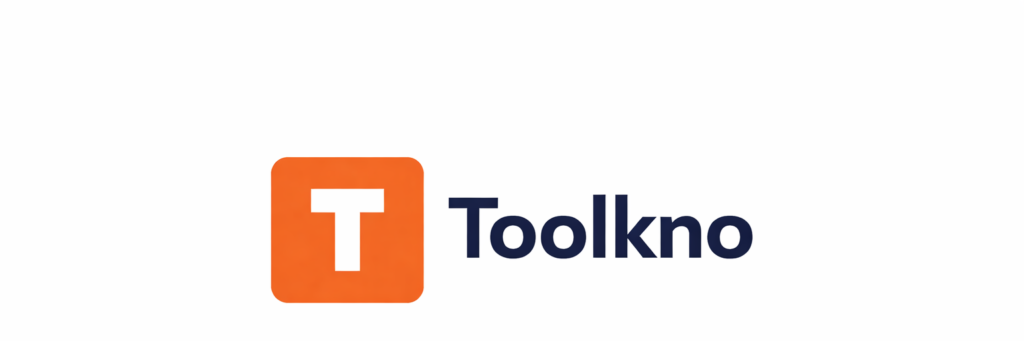 Toolkno logo – free online software tools platform